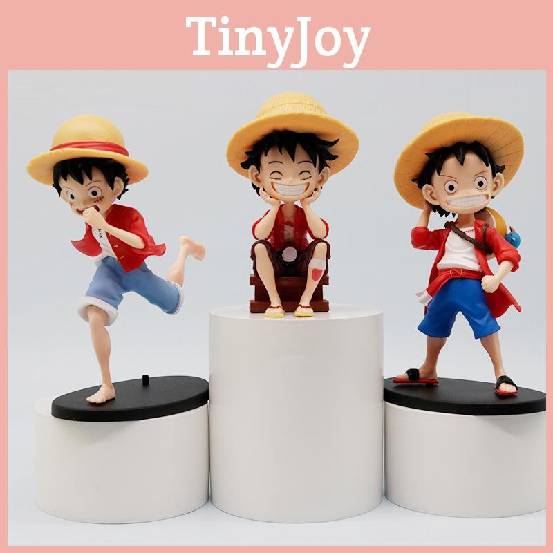 Delightful Childlike Luffy Statue From One Piece Collection For Anime Enthusiasts