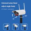 Solar Lights Outdoor Motion Sensor Garden Wall Fence Clip On Light LED Dummy Decoy Fake Security Camera Yard Sensing Lamp