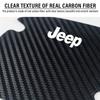 4PCS Car Door Handle Protection Sticker Emblem Car Decoration Styling for Jeep Compass Gladiator Grand Cherokee Accessory Renegade Wrangler