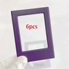 6pcs Refrigerator Magnetic Photo Frame Set,  Perfect for Fujifilm Photos,showcasing and Collecting Beautiful Moments In Life