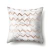 Polyester Pillow Case Automobile Decoration Home Printed Pillow Case Waist Cushion Cover Car Cushion Head Cushion Cover