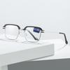 TY200 Metal Squared Frame Presbyopia Minus 250 Supplier Glasses Women Corrective Eyeglasses Flexible Reading Glasses