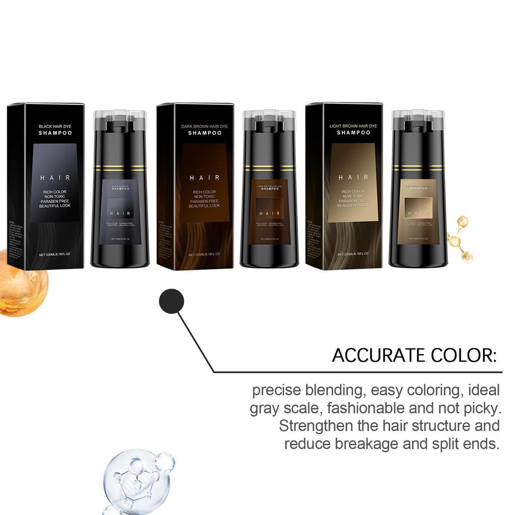 Shampoo Tinta per Capelli Estratto Vegetale Kua Jing: Nutriente, Delicato, Colorazione Facile per Capelli Vivaci, Lisci e Lucidi.
