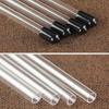 Simple Acrylic Incense Stick Tube Transparent with Detachable Airtight Lid Joss Stick Storage Tube Incense Holder