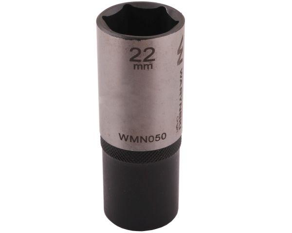 Hex Socket 1/2". 22 Mm. Long. Crv50Bv30. Din 3124. Waryński
