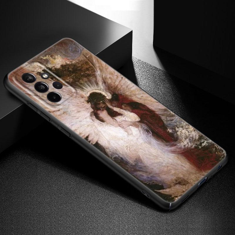 Renaissance Art Painting Phone Case For Samsung Galaxy A21 A30 A50 A52 S A13 A22 A32 A33 A53 A73 5G A11 A12 A31 A51 A70 A71 A72