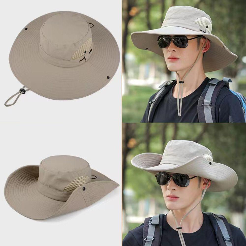 

UV Protection Visor Hat Quick Dryng Bucket Hat New Sun Hat Men Women чорний