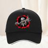Skeleton Skull In The Bullet Hole Creative Unisex Baseball Cap Adjustable Unisex High Quality Snapback Hat Gorras