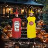 Ketchup Costume Ketchup Cosplay Halloween Costume for Adult Unisex Role Playing Dress Up Clothes Props Novelty Clothing for Men