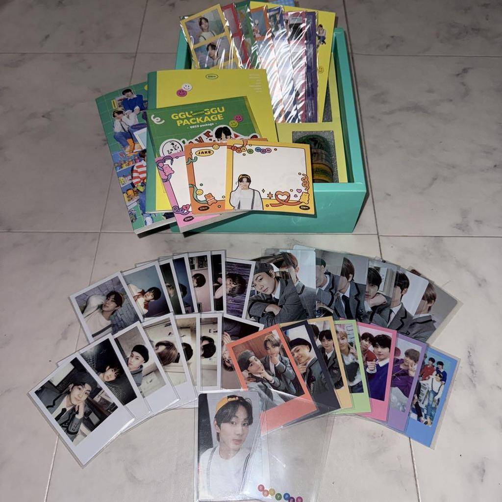 [USED] ENHYPEN GGU GGU PACKAGE 2021