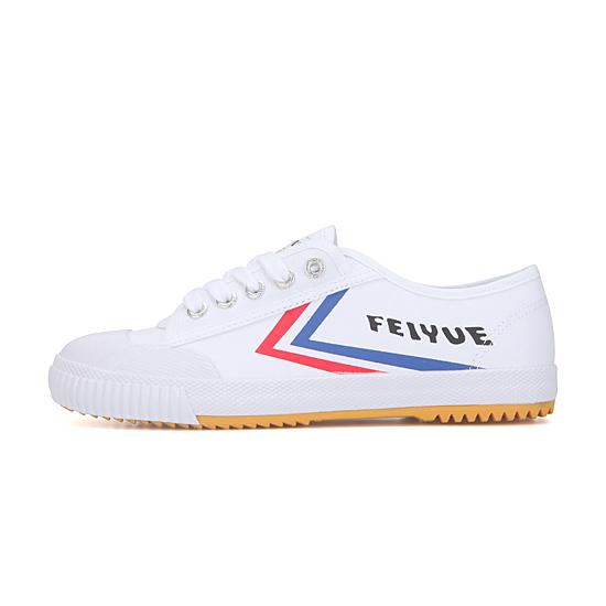 Feiyue Fe Lo 1920/White/Blue/Red-Canvas/Fu100096 Red-Canvas/44 white