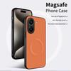 Redmi Turbo 5 Carbon Fiber Leather MagSafe Full Coverage Lens Case