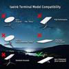 Satellite Dish Mount Plate for Satellite Gen3 Standard Dishes, Stainless Steel Roof Adapter Weather Resistant Stainless