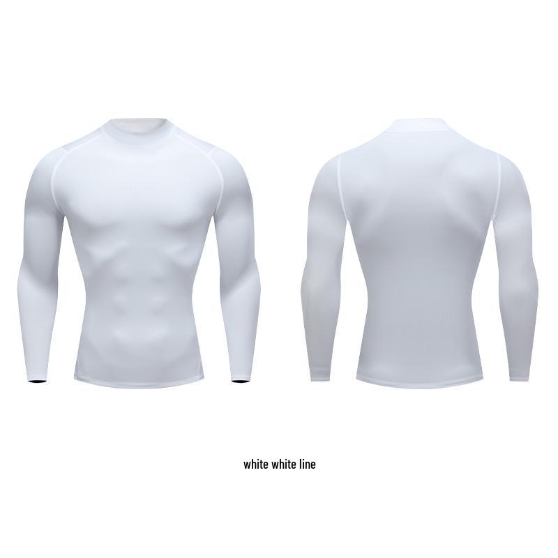 Unisex Quick-Dry Long-Sleeve Compression Sports Top