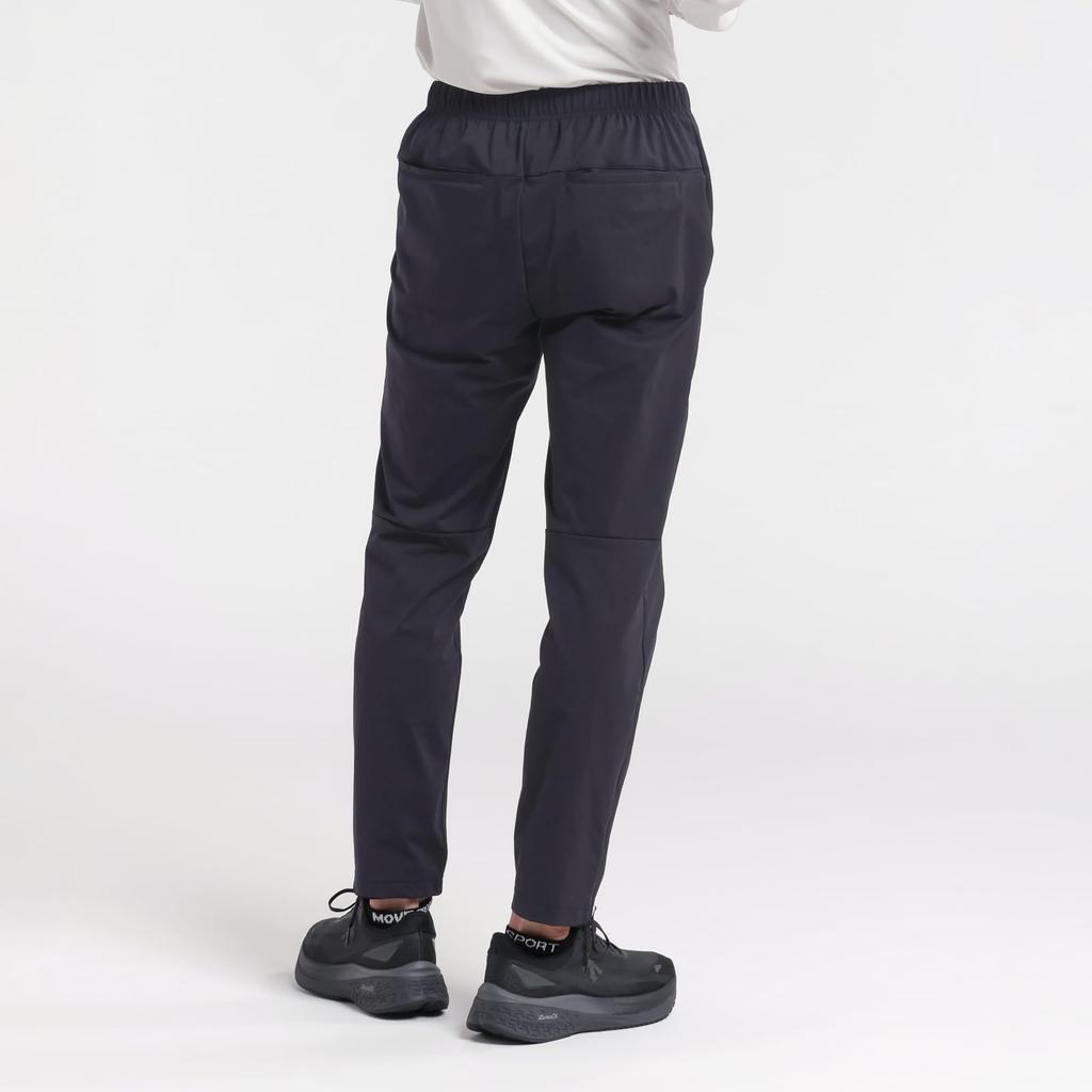 Long Pants Descente Training Pants Stretch Windproof Jersey Training Gym Running Walking BK00 L [Move Sports] Men's