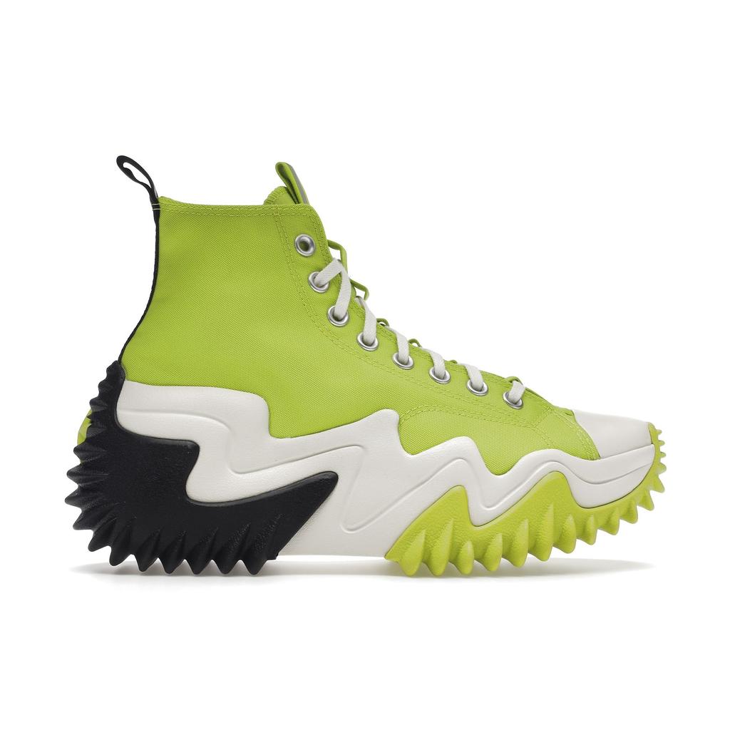 Converse Run Star Motion High Lime Twist Unisex Sneakers Grønn Svart Egret 172066C