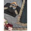 New Launch – Designer Faux Georgette Saree with Bandhani Print & Sequins Embroidery