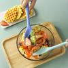 1pc  Multi Functional Silicone Spatula - A Non Stick, Food Safe Kitchen Tool for Cooking, Baking, and Salad Mixing