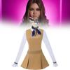 Game Theme Cosplay Dress With Print Design For Anime Roleplay Costume Performance