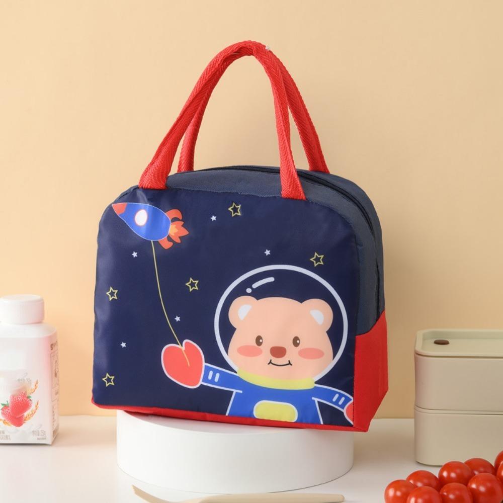 Thickened Thermal Meal Tote Bag Aluminum Foil Picnic Insulated Bag Insulated Lunch Bag  Daily Use