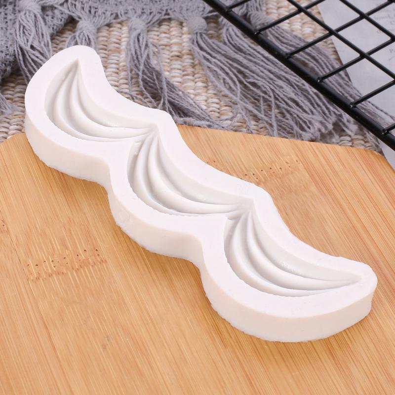 Dekorativní vzor Silikonová forma na cukrovou hmotu Resinové nástroje Nástroje na zdobení košíčků, fondánových dortů