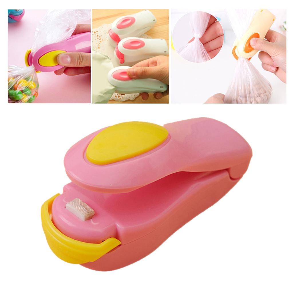 Mini Sealing Machine Heat Sealer Plastic Bag Sealer Packing Supplies for Household Kitchen Use