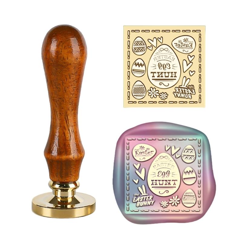 Easters Series Sealing Wax Stamps for Scrapbooking Decorations Wax Seal Stamps