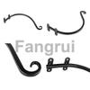 For 2pcs Heavy Duty Hanging Plant Bracket 16inch Outdoor Wall Curved Hanging Bracket For Hanging Flo 25-26s