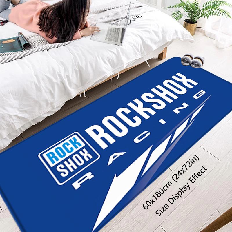 Floor Mat R-Rock-Shox Non-slip Foot Rug for Entryway Hallway Carpet Kitchen Water Absorbed Rugs Fluffy Bedside Mats Home Decor