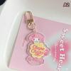 Anime Cartoon Kawaii Acrylic Keychain Pendant Bag Charm Decoration For Girl Gift