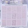 30 Sheets DIY Sticker Book Soft Light Album Series Cut Film Sticker Book  Journal Decoration