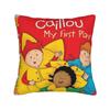 Federa per Cuscino Stampa Baby Friend C-Caillou Copricuscino Copricuscini Arredamento Casa Y2K con Zip Multitasca