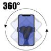 Gravity Carbon Fibre Mobile Cell Phone Stand Car Air Vent Mount Holder Support -