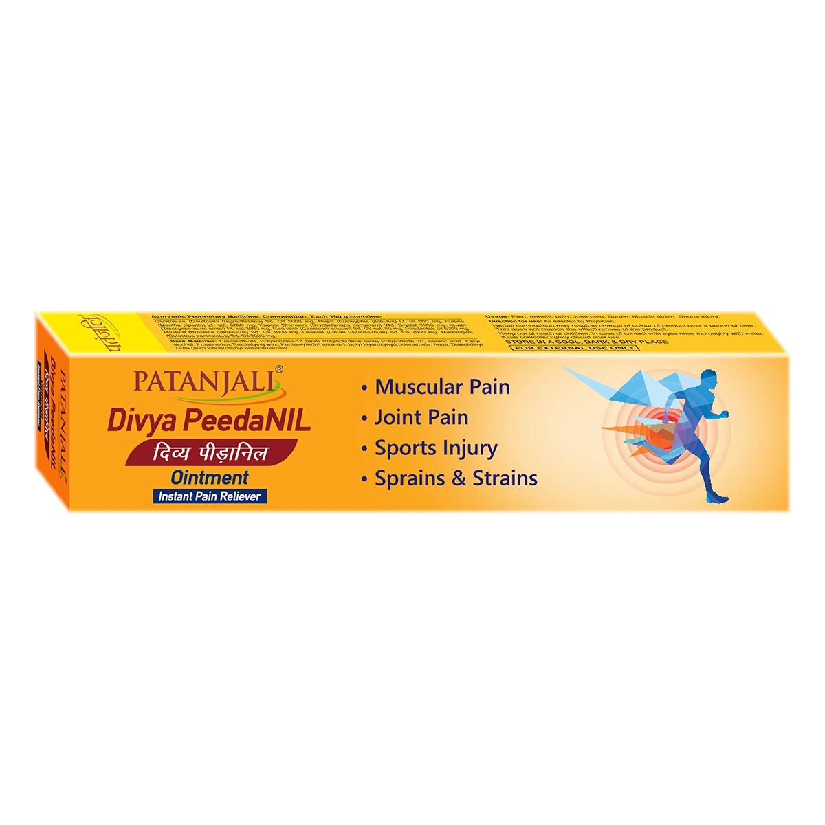 

Patanjali Divya Peedanil Ointment, With Gandhpura (Gaultheria Fragrantissima) | 25gm