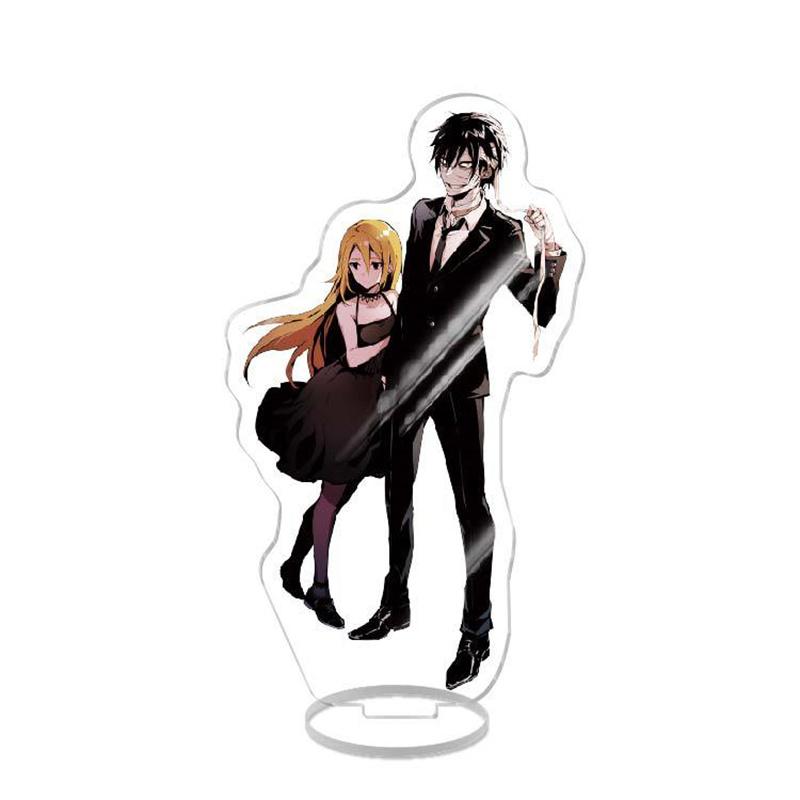 

Anime Game Angels Of Death Ray&zack Acrylic Stand Model Toys Collectible Cartoon Print Cosplay Stand Figure Desk Decor Fans Gift 15 cm