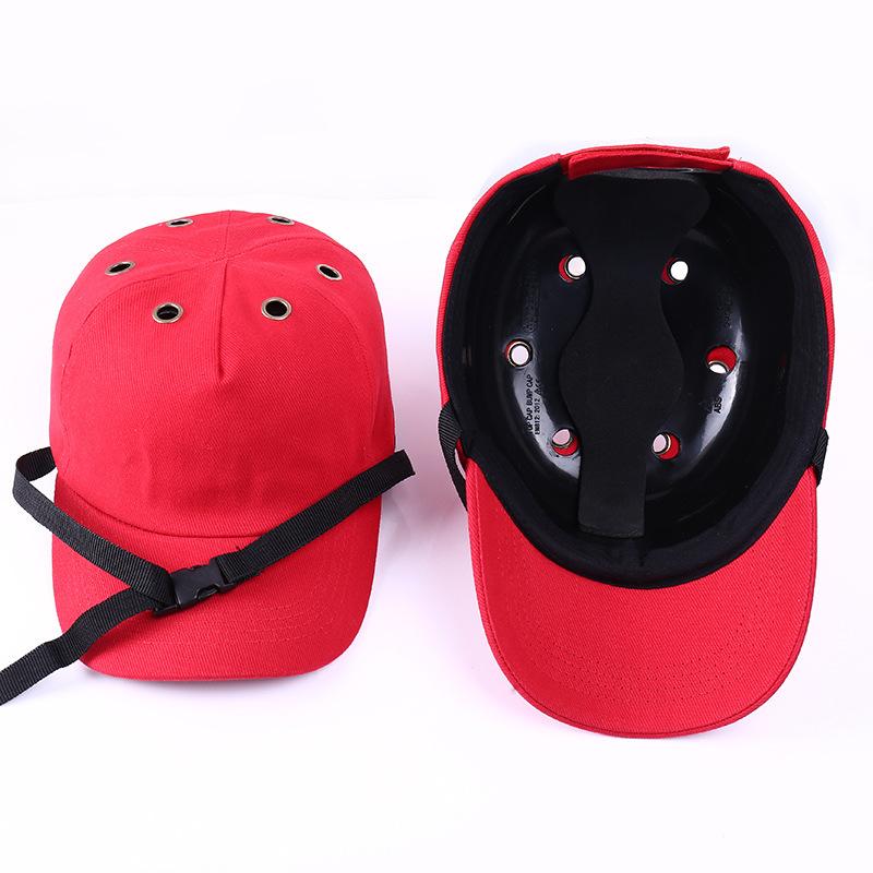Work Safety Bump Cap Anti-Collision Hard ABS Inner Shell Protective Helmet for Home Work Factory Carrying Head Protection