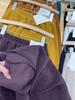 Damen Midirock aus Cord-Chenille mit hohem Bund und Schlitz hinten