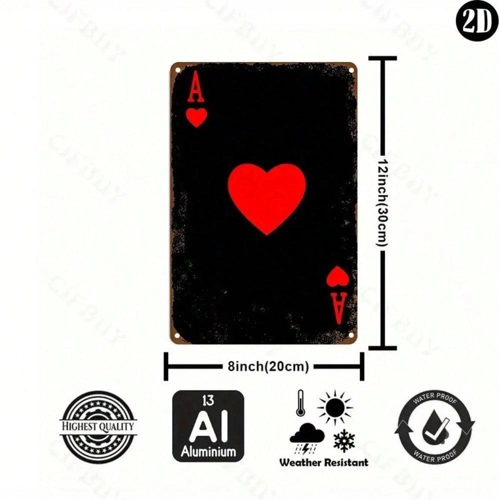 Vintage Metal Tin Sign Wall Art Home Decor Gift