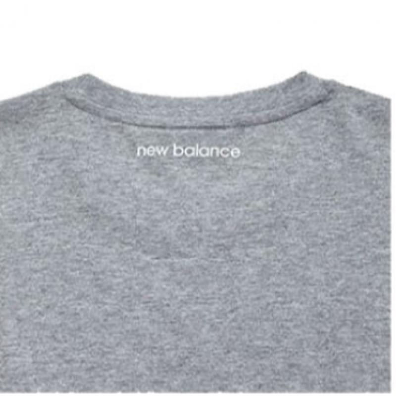 New Balance Club  Nbndd11013 Gr Essential Long Sleeve Tee Standard Fit Unisex Sweatshirt