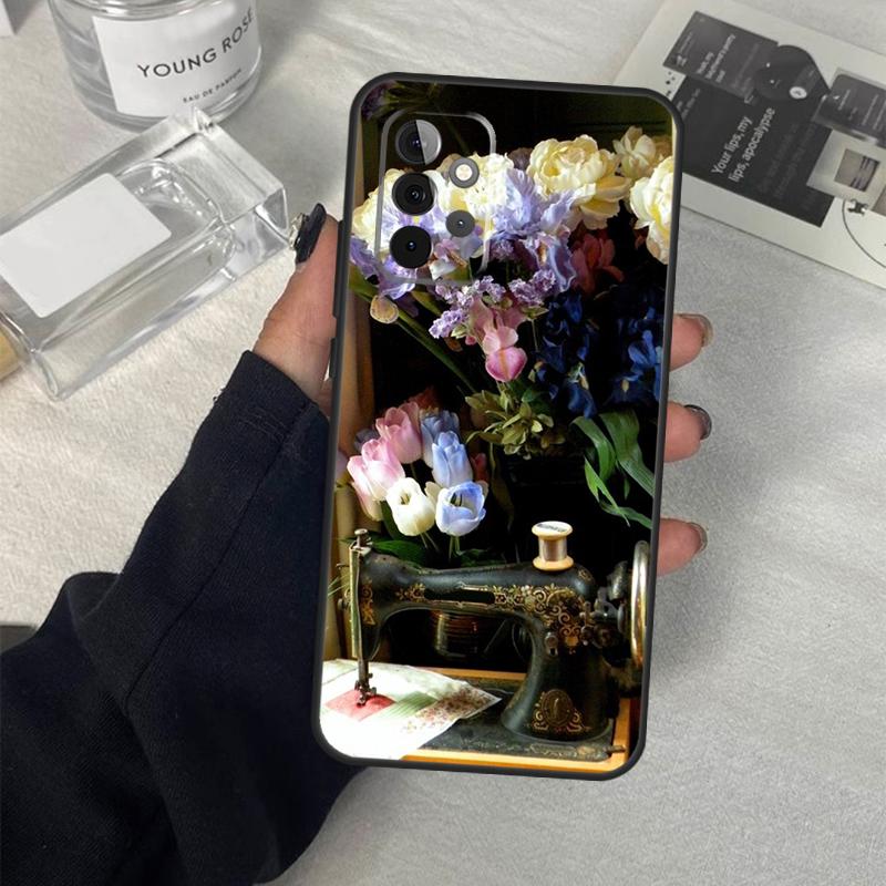 Sewing Machine Case For Samsung Galaxy A54 A34 A14 A36 A56 A06 A13 A53 A32 A12 A22 A52 A35 A17 A16 A55 A15