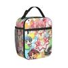 Puella Magi Madoka Magica Insulated Lunch Bag Thermal Bag Reusable,Meal Container Large Tote Lunch Box Food Bag School  Outdoor