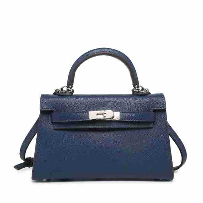 Geantă Hot de Generația a Doua Fără Puf din Piele Naturală Reală Geantă Mini de Mână de Modă High-End pentru Femei Geantă Tote Texturată