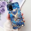 Pro telefon Realme 8 5G RMX3241 Pouzdro na telefon Realme8 5G Elegantní Květinový Potisk Kočky Měkký Silikon Průhledné TPU Pouzdra