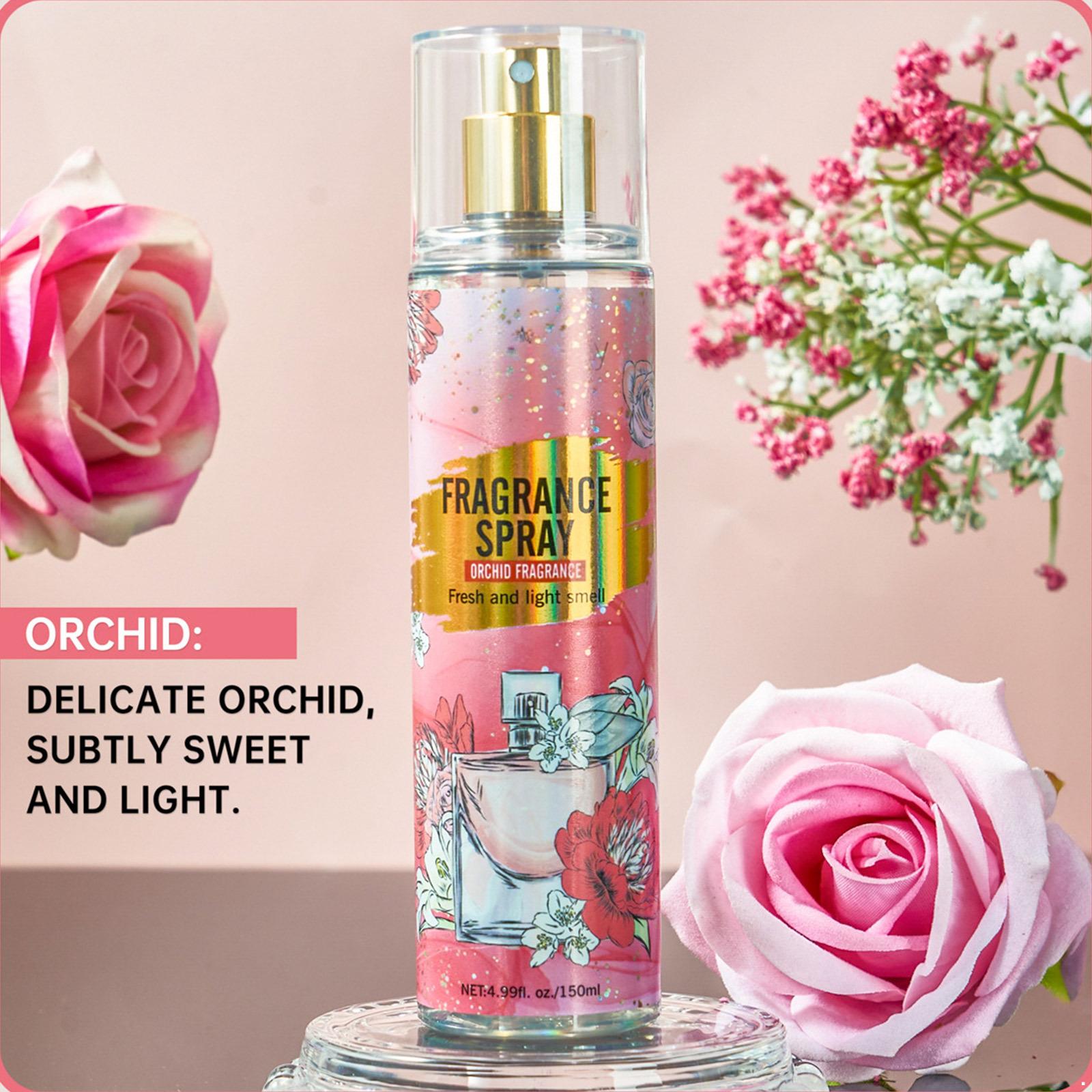 Стойкий парфюмерный спрей и парфюмированная дымка для женщин не содержащие спирта с элегантным свежим ароматом для тела и волос для ежедневного использования One Size 1490₽