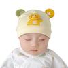 Baby Infant Cotton Sun Protection Hat With Soft Round Top For Newborns