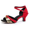 Fashion Latin Dance Shoes Woman 5cm High Heel Summer Shoes Tango Ballroom Dance Shoes
