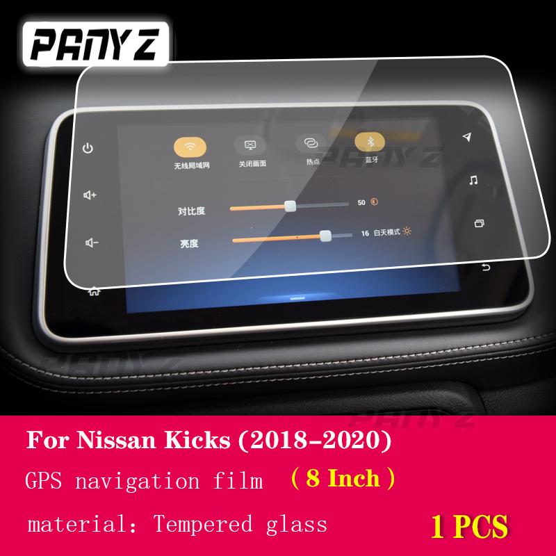 Für Nissan Kicks 2017-2023 Auto GPS Navigationsfolie LCD-Bildschirm Gehärtetes Glas Schutzfolie Kratzfeste Folie Zubehör