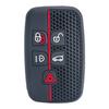 Copri Portachiavi in Silicone per Land Rover Range Rover Evoque Discovery Sport Jaguar XE XF XJ F-Pace F-Type Morbido Custodia Protettiva per Chiave Adatta a Smart a 5 Pulsanti