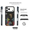 Carbon Fiber Texture Magnetic Phone Case for iPhone 15/16/17 Pro Max - Protective Cover