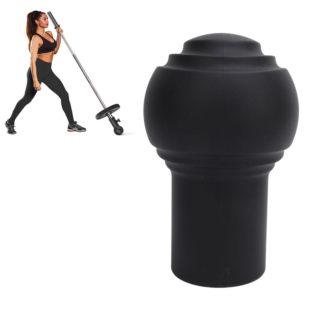 Landmine Attachment High Density Silicone Anti Slip Portable Barbell Bomb for Fitness Equipment Gym Garden